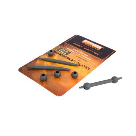 PB PRODUCTS DOWNFORCE TUGSTEN HELI-CHOD RUBBER & BEADS WEED
