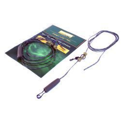 PB PRODUCTS SILK RAY HELI-CHOD LEADER WEED
