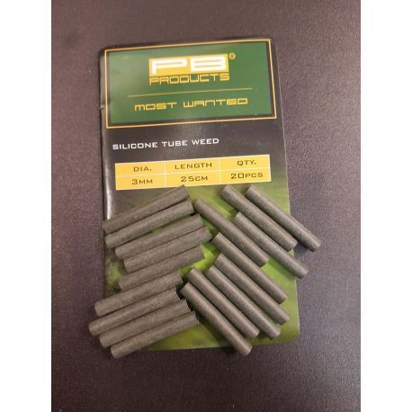 PB PRODUCTS SILICONE TUBE 3 MM 2,5 CM 20 PCS WEED