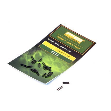 PB PRPODUCTS BUNGY RIG OVAL RINGS 20 PCS