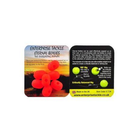 ENTERPRISE TACKLE ETERNAL DUMBELLS ROJO 11X15 MM