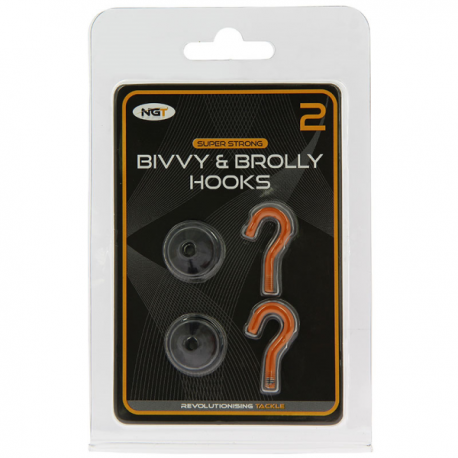 NGT BIWY & BROLLY HOOKS