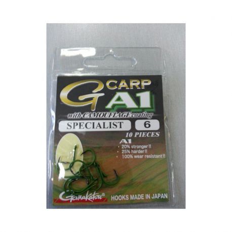 GAMAKATSU G CARP A1 SPECIALIST GREEN Nº 6