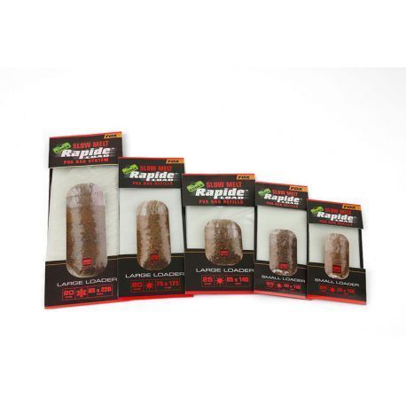 FOX SLOW MELT PVA BAGS REFILLS SMALL LOADER 55 X 120