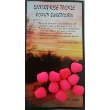 ENTERPRISE TACKLE POPUP MAIZ FLOTANTE FLURO ROSA