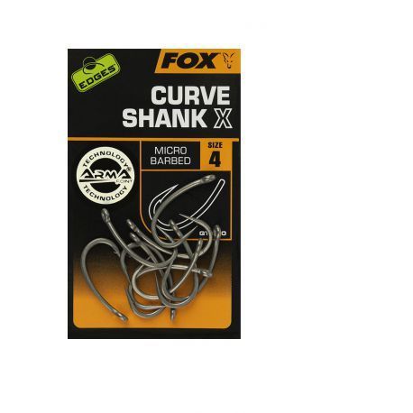 FOX CURVE SHANK X SIZE 4