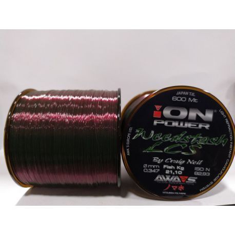 AWA SHIMA ION POWER WEEDSTASH LCS 0,34 MM 600 MTS
