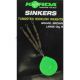 KORDA SINKERS WEGA GREEN MEDIUM