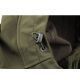 FOX COLLECTION SHELL HOODY GREEN / SILVER TALLA M