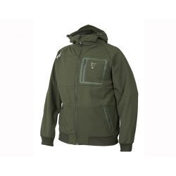 FOX COLLECTION SHELL HOODY GREEN / SILVER TALLA M