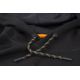 FOX COLLECTION BLACK ORANGE HOODY TALLA S