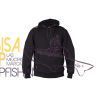 FOX COLLECTION BLACK ORANGE HOODY TALLA S
