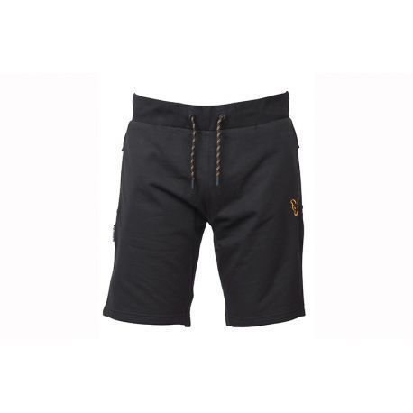 FOX BLACK & ORANGE LIGHTWEIGHT JOGGER SHORTS SMALL