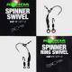 KORDA SPINNER RING SWIVEL Nº11