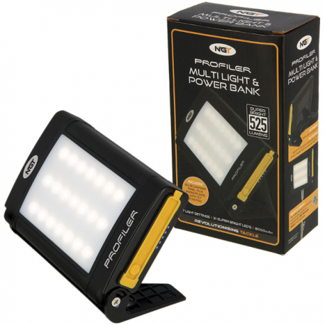 NGT PROFILER 21 LED RECARGABLE POWERBANK
