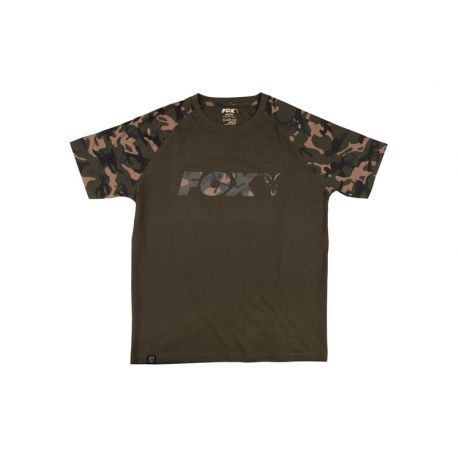 FOX T-SHIRT RAGLAN KHAKI CAMO TALLA XXL