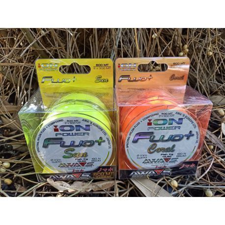 AWA-SHIMA ION POWER FLUO+ SUN 0,37 MM 600MTS