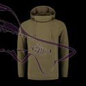 KORDA KORE LIGHTWEIGHT HOODY OLIVE TALLA L