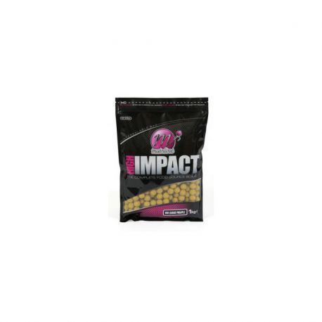 MAINLINE HIGH IMPACT BOILIES H/L PINEAPPLE 15 MM 1 KF