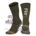 FOX THEM SOCK GREEN SILVER THERMOKITE LONG Nº40.43