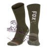 FOX THEM SOCK GREEN SILVER THERMOLITE LONG Nº 44-47