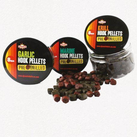 DYNAMITE GARLIC PRE DRILLED HOOK PELLETS 8 MM