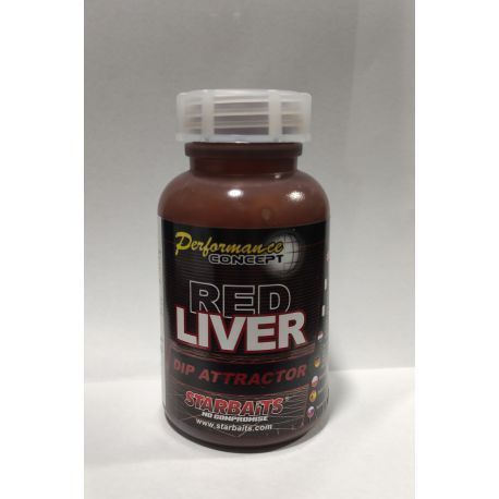 STARBAITS RED LIVER DIP ATTRACTOR 200ML