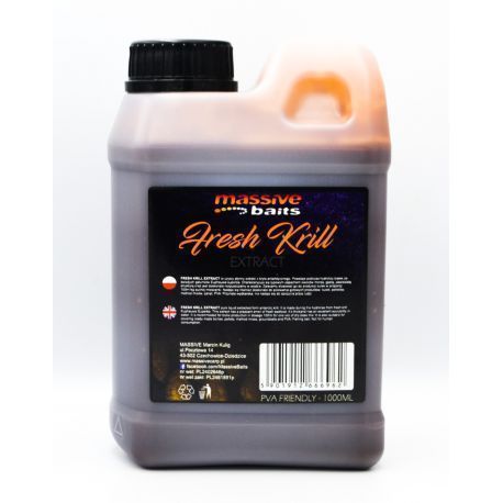 MASSIVE BAITS FRESH KRILL EXTRACT 1 LT
