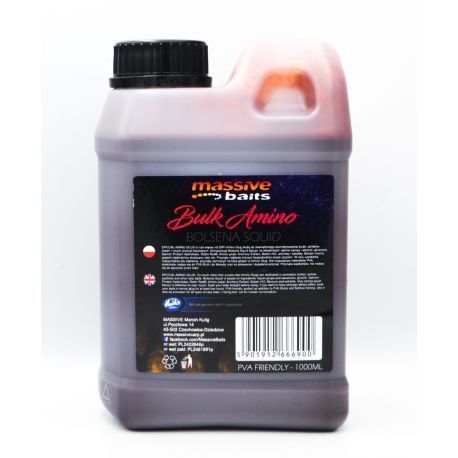MASSIVE BAIT BULK AMINO BOLSENA SQUID 1 LT