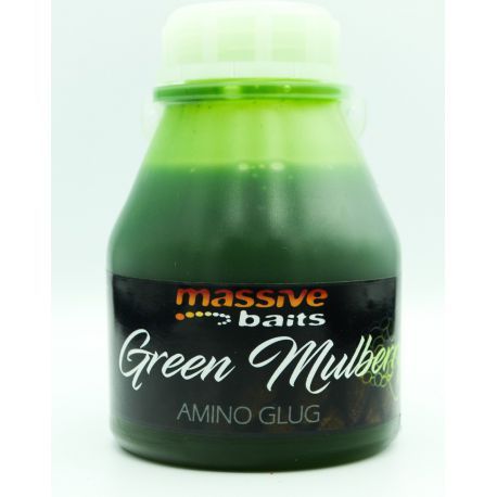MASSIVE BAITS AMNIO GLUB GREEN MULBERRY 250 ML