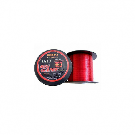 AWASHIMA IO POWER BIG GAME RED 0,40 MM 1000 MTS