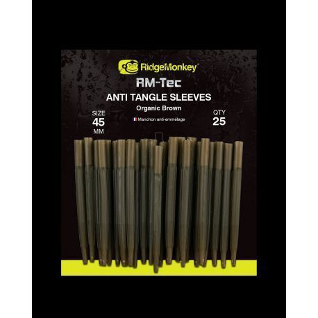 RIDGEMONKEY ANTI TANGLE SLEEVES ORGANIC BROWN LONG