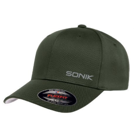 SONIK FLEXFIT OLIVE CAP