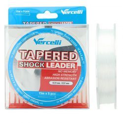 VERCELLI TAPERED SHOCKLEADER 0.20-0.57 10 X 15M