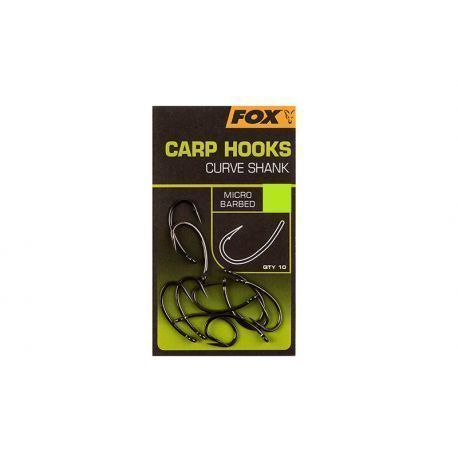FOX CARP HOOKS CURVE SHANK Nº6
