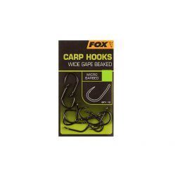 FOX CARP HOOKS WIDE GAPE BEAKED Nº4