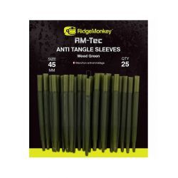RIDGEMONKEY ANTI TANGLES SLEEVES WEED GREEN LARGE