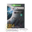 Korda Spinner hook sections Krank Nº6 Micro Barbed