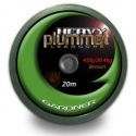 GARDNER HEAVY PLUMMET LEADCORE BROWN 20 M