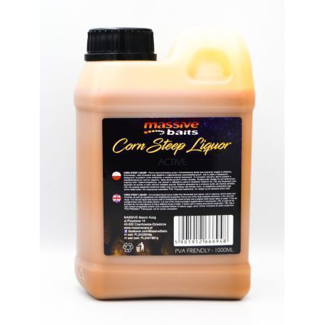MASIVE BAITS LIQUIDS CORN STEEP 1 LT