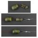 MIKADO CONECTOR DE LINEA MF MARRON T-L