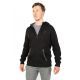 FOX LIGHTWEIGHT ZIPPED HOODY BLACK CAMO PRINT T-M