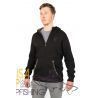 FOX LIGHTWEIGHT ZIPPED HOODY BLACK CAMO PRINT T-M