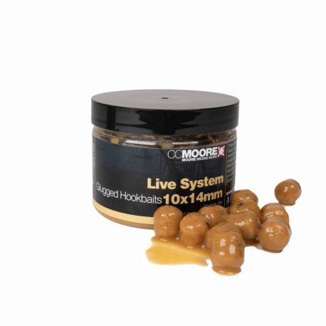 CC MOORE LIVE SYSTEM GLUGGED HOOKBAITS 15*18 MM