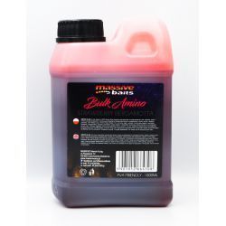 MASSIVE BAITS BULK AMINO STRAWBERRY BERGAMOTTA 1L