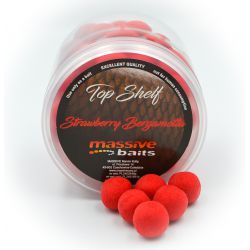 MASSIVE BAITS POP UPS STRAWBERRY BERGAMOTTA 14MM