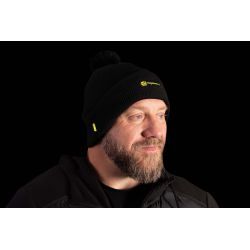 RIDGEMONKEY APEAREL BOBBLE BEANIE HAT BLACK