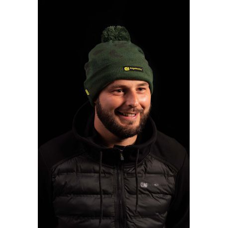 RIDGEMONKEY APEAREL BOBBLE BEANIE HAT CAMO