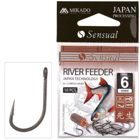 MIKADO ANZUELO HOOK SENSUAL RIVER FEEDEER Nº16 DB