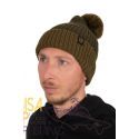 FOX HEAVY KNIT BOBBLE HAT